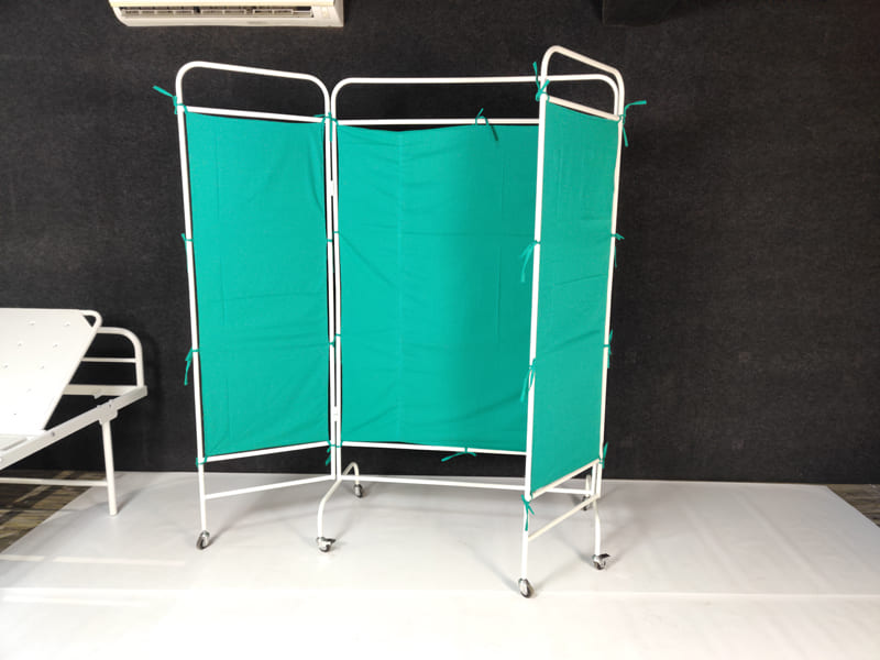 Bed SIde Metal Screen For Hospitals